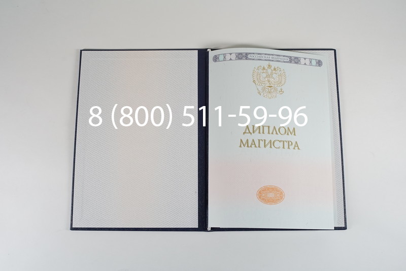 Диплом магистра 2014-2024 года в Находке